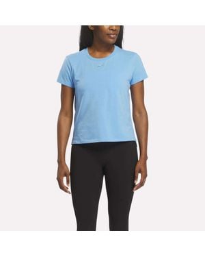 Reebok Graphic Glow Top - Blue