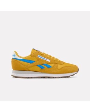 Reebok Classic Leather Trainers - Yellow