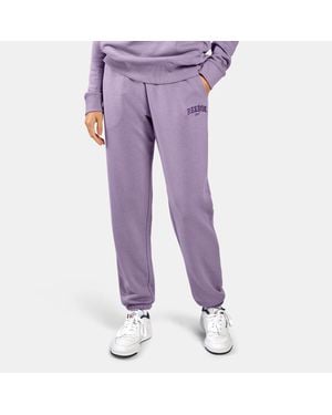 Reebok Pantalones Jogger Prep Chenille Para Mujer, Tamaño - Morado