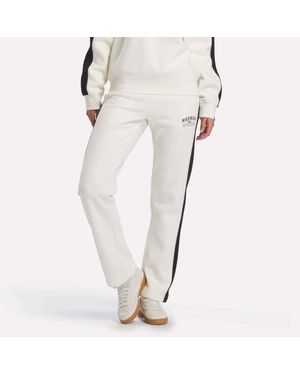 Reebok Fleece Straight Leg Pants - Multicolor