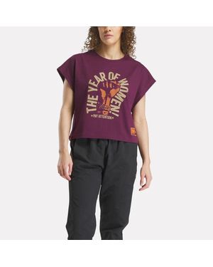 Reebok X Walker Wear Cropped Tee - Black