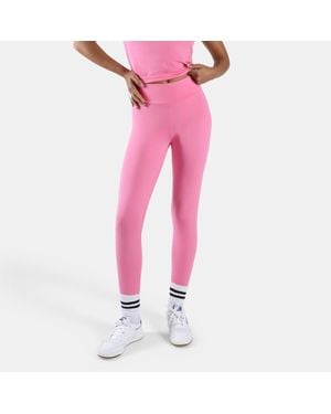 Reebok Brie Small Logo Leggings - Pink