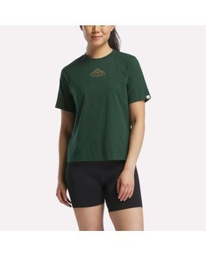 Reebok Fitted Graphic T-Shirt - Green