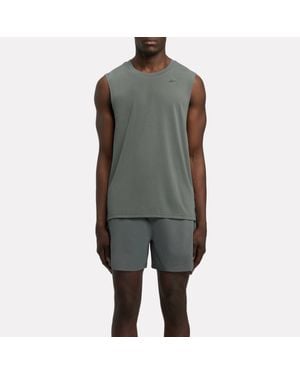 Reebok Id Train Easy Fit Sleeveless T-Shirt - Grey