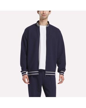 Reebok Club Sport Textured Jacket - Blue