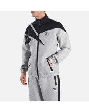 Reebok Dreamblend Spacer Vector Track Jacket - Black