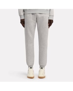 Reebok Identity Small Logo Fleece Jogger Pantsunisex, Afmeting - Grijs