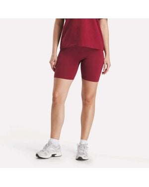 Reebok Small Logo Cycle Shorts - Red