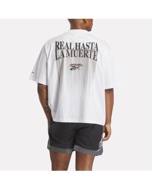 Reebok Anuel X Graphic Tee - White