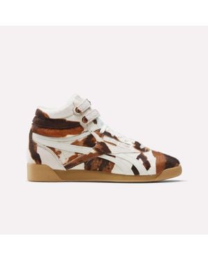 Reebok Freestyle Hi Hightop Sneaker - Brown