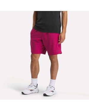 Reebok Workout Ready Shorts 9" - Pink