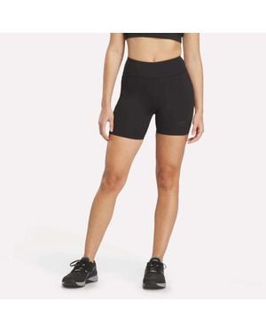Reebok X F45 Training High-Rise Biker Shorts - Black