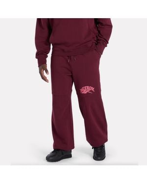 Reebok Graphic Joggers - Red