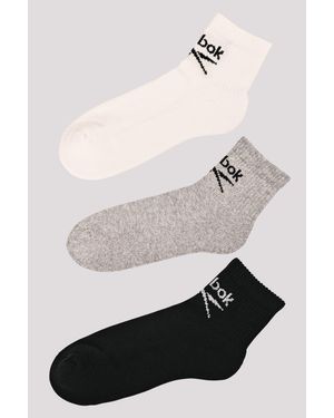 Reebok Calcetines Tobilleros Classic Core (Pack De 3) Tamaño - Neutro