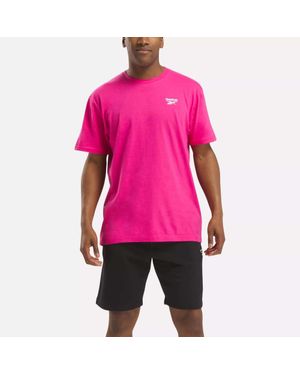 Reebok Classic Small Logo T-Shirt - Pink