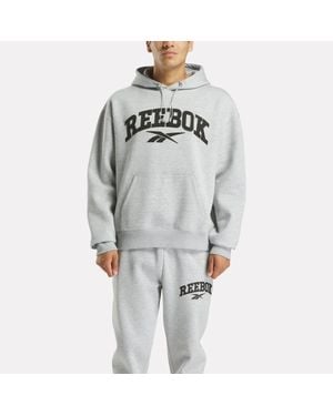 Reebok Varsity High Density Hoodie - Grey