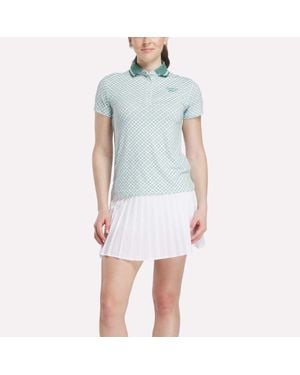 Reebok Foulard Print Sleeveless Polo Shirt - Blue