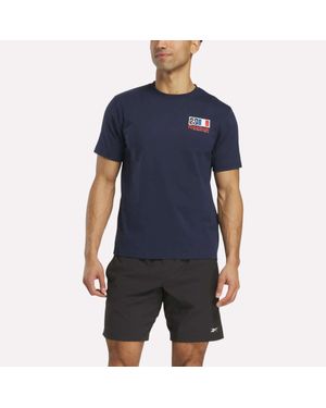 Reebok France Soccer T-Shirt - Blue