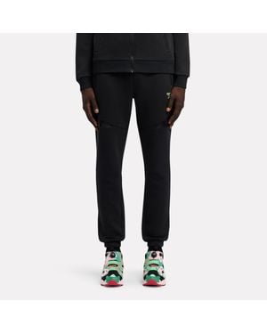 Reebok Sport Street Piping Pantsunisex, Afmeting - Zwart