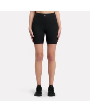 Reebok Id Train Rib Biker Shorts - Black