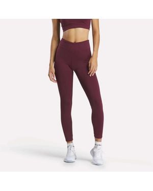 Reebok High-Rise Leggings - Purple