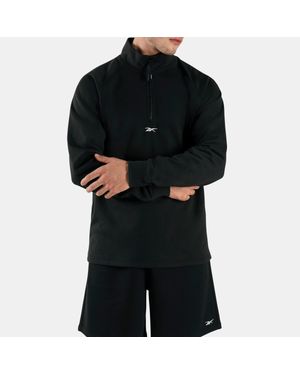 Reebok Rbk.B Ft Oh Half Zip, Taglia - Nero