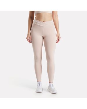 Reebok Lux High-Rise Leggings (Incorrect Imagery) - Natural