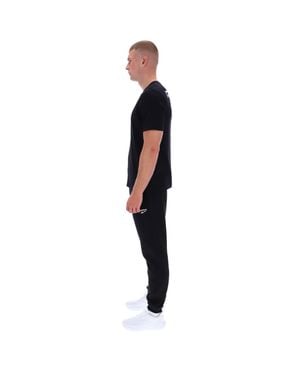 Reebok T-Shirt Con Grafica Sul Retro E Logo Id Bicolore, Taglia - Nero