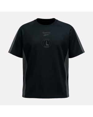 Reebok Charlton Athletic Travel Tee, Afmeting - Zwart