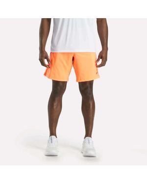 Reebok Workout Ready Woven Shorts - Orange