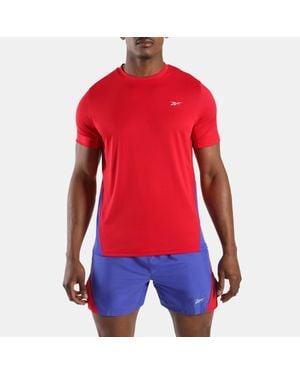 Reebok Id Short Sleeve Vector T-Shirt - Red