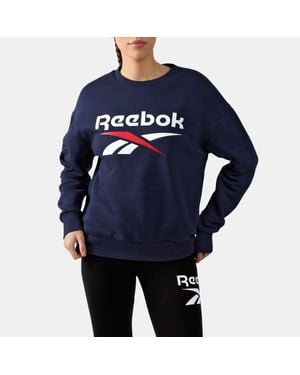 Reebok Reagan Oversized Crew - Blue