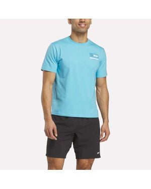 Reebok Argentina Football T-Shirt - Blue