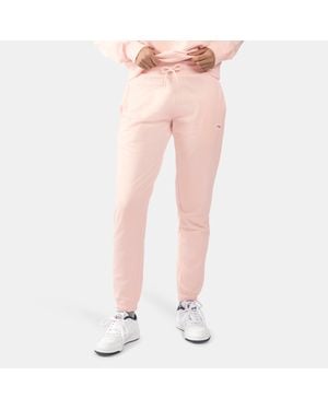 Reebok Id Small Logo French Terry Jogger Track Trousers - Pink