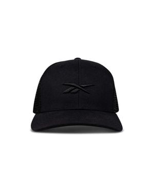 Reebok Embroidered Vector Trucker Cap - Black