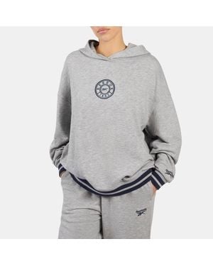 Reebok Lawn Club Oversized Hoodie - Grey