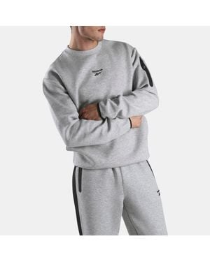 Reebok Dreamblend Spacer Crew Sweatshirt - Grey