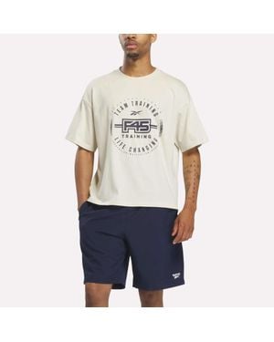 Reebok X F45 Training Graphic T-Shirt - Blue