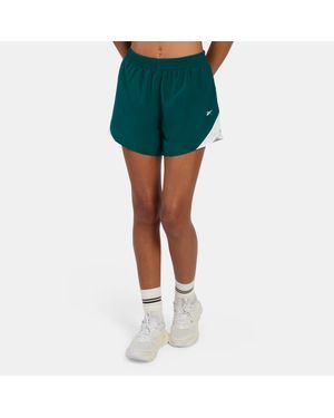 Reebok Lux Training Colourblock Woven Shorts - Green