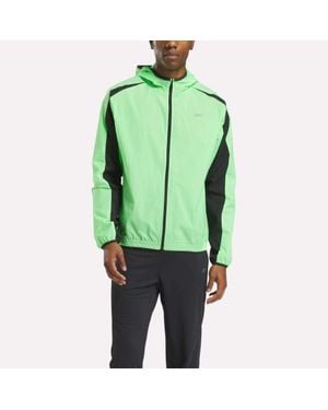 Reebok Running Woven Wind Jacket - Green