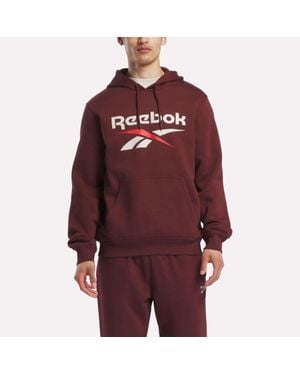 Reebok Logo Hoodie - Red