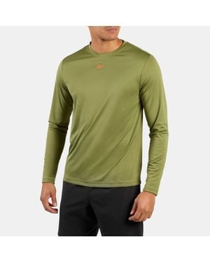 Reebok Id Train Long Sleeve Tech T-Shirt - Green