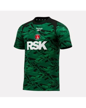 Reebok Charlton Athletic Home Goalkeeper Shirt - Green