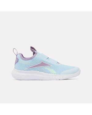 Reebok Rush Runner Slip-On Kinder Sneaker, Größe - Blau