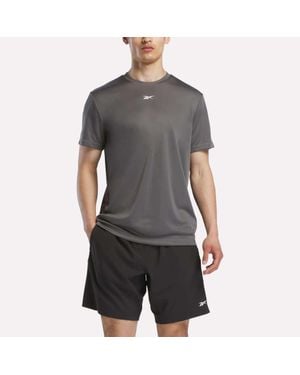 Reebok Short Sleeve Tech Training T-Shirt - Gray