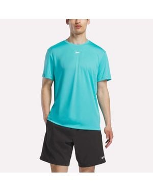 Reebok Short Sleeve Tech Training T-Shirt - Blue