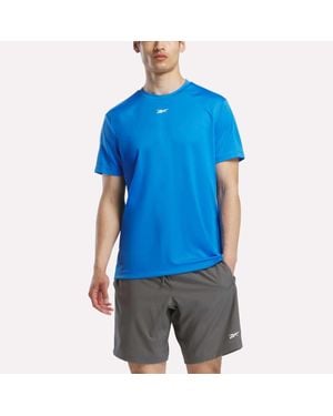 Reebok Short Sleeve Tech Training T-Shirt - Blue