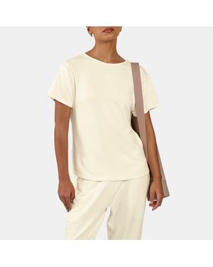 Reebok Lux Relaxed T-Shirt - Natural