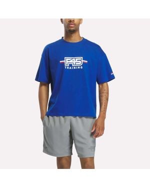 Reebok X F45 Training Graphic T-Shirt - Blue