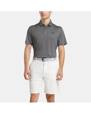 Reebok Polo Colorblock Bdc Para Hombre, Tamaño - Gris